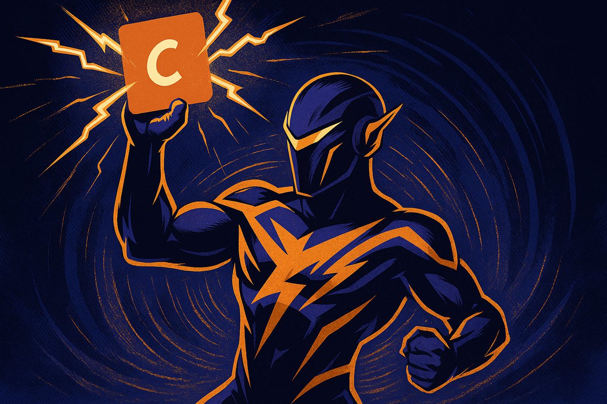 Craft cms Blitz plugin superhero lightning speed comic style Brilliance essential plugin