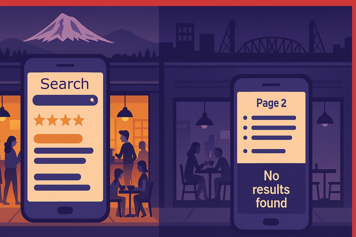 Portland seo company local search visibility comparison